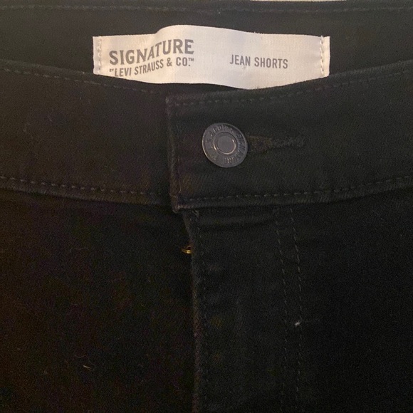 Levi Denim Bermuda Short 90’s Casual Plus Size Big & Tall Man 38 High Rise Black - Picture 3 of 12